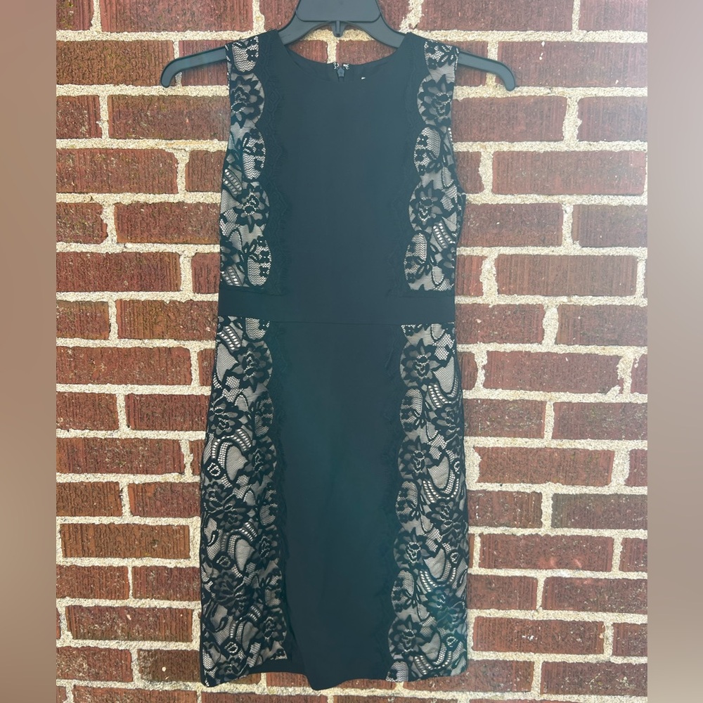 J. Crew Little Black Dress Lace Detail Size 2 NWT Cocktail Graduation Event